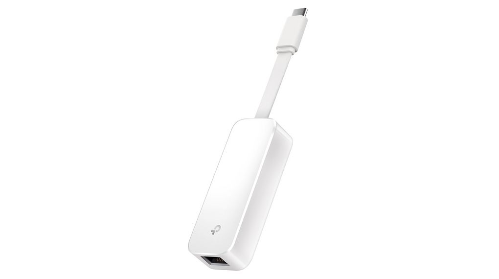 USB-nettverksadapter, 1Gbps, USB-C- kontakt - RJ45-sokkel